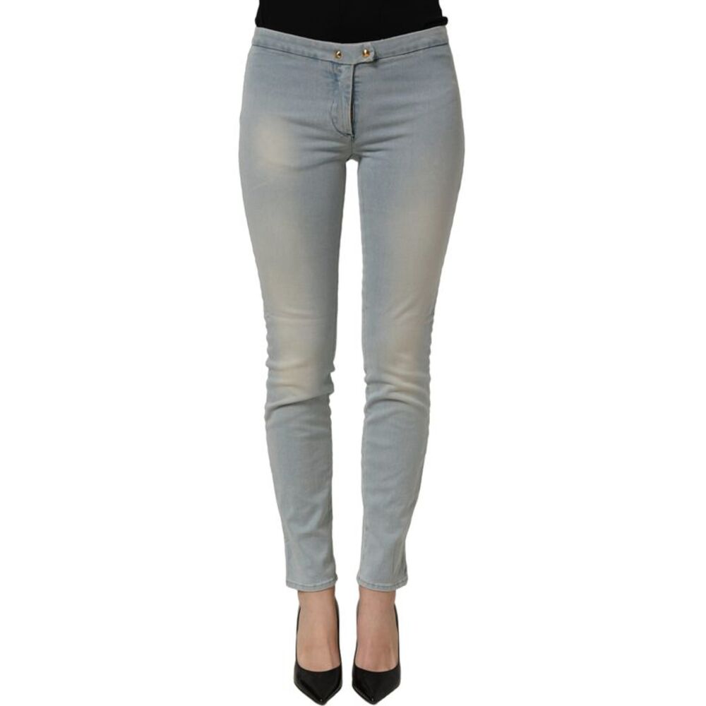 CYCLE Light Blue Washed Stretch Skinny Denim Trouser Women Women's Jeans